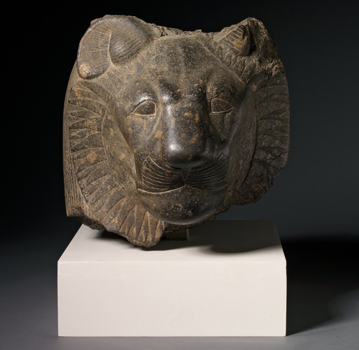 Kopf der Sekhmet, Theben, ca. 1391-53 v. Chr. von Egyptian 18th Dynasty
