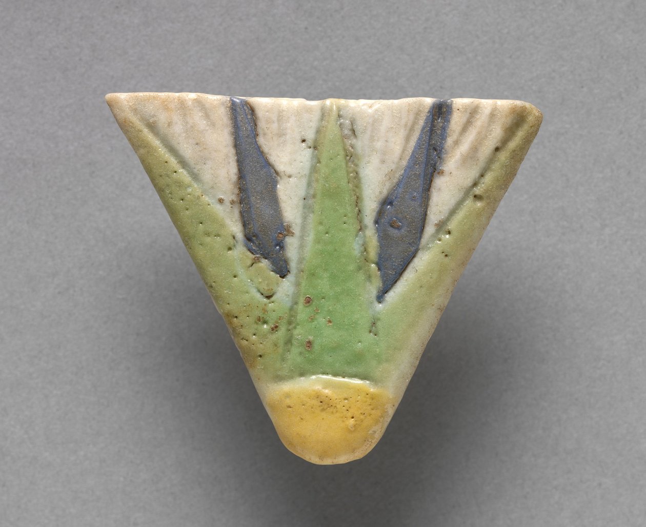 Lotusblüten-Halskettenabschluss, ca. 1391-1337 v. Chr. von Egyptian 18th Dynasty