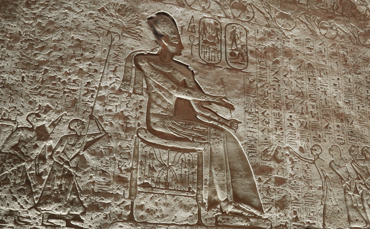 Der große Tempel von Abu Simbel von Egyptian 19th Dynasty