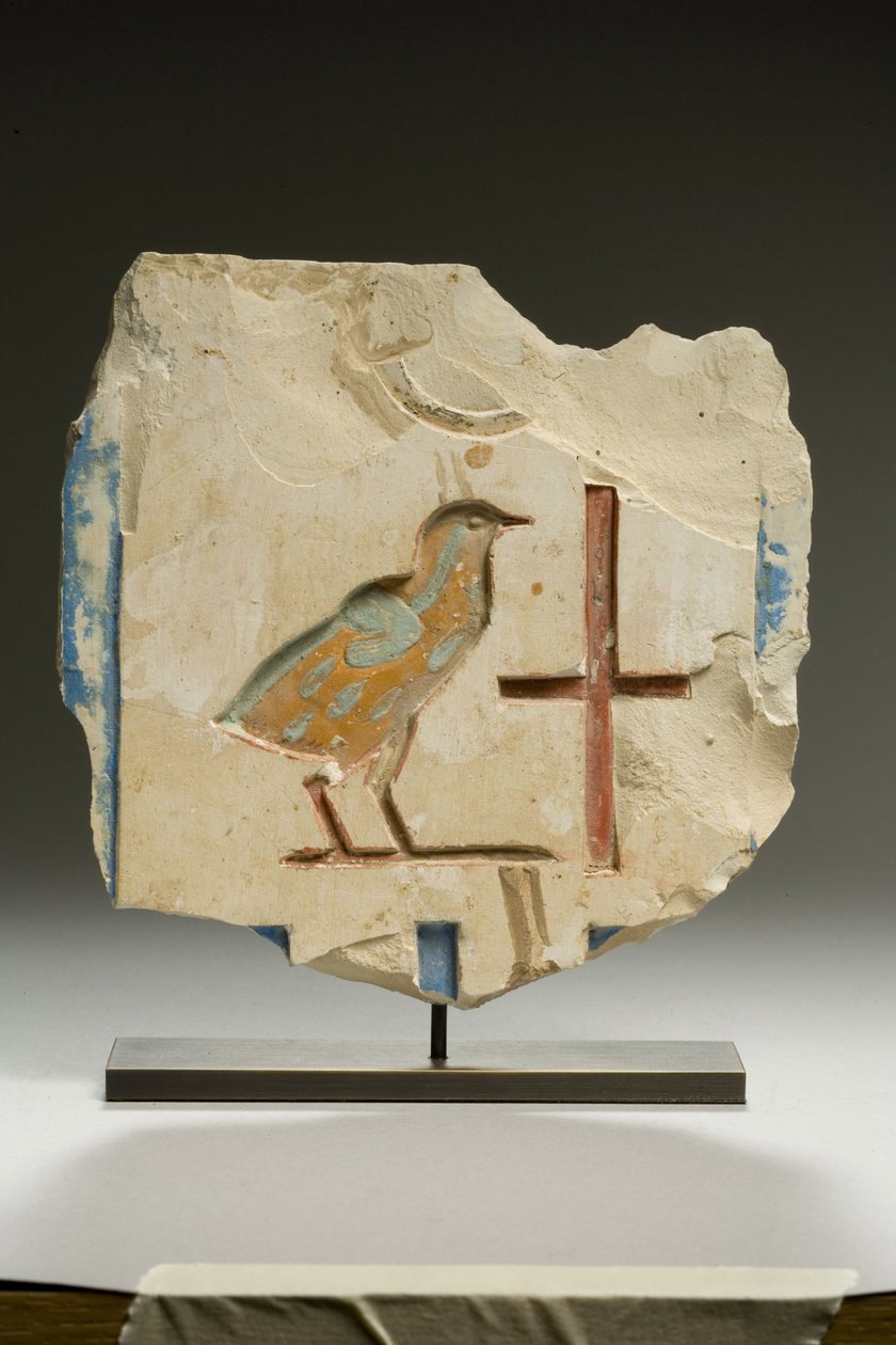 Relieffragment, Spätzeit (Kalkstein) von Egyptian 26th Dynasty