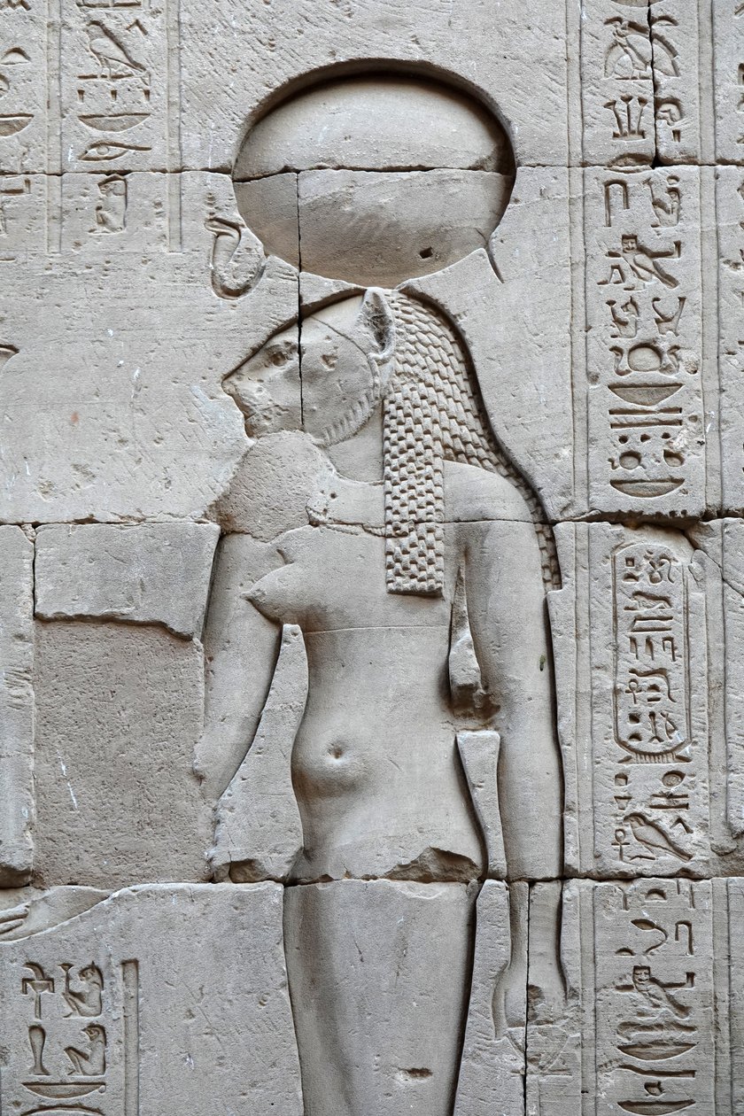 Sekhmet, Horus-Tempel, Edfu von Egyptian Egyptian