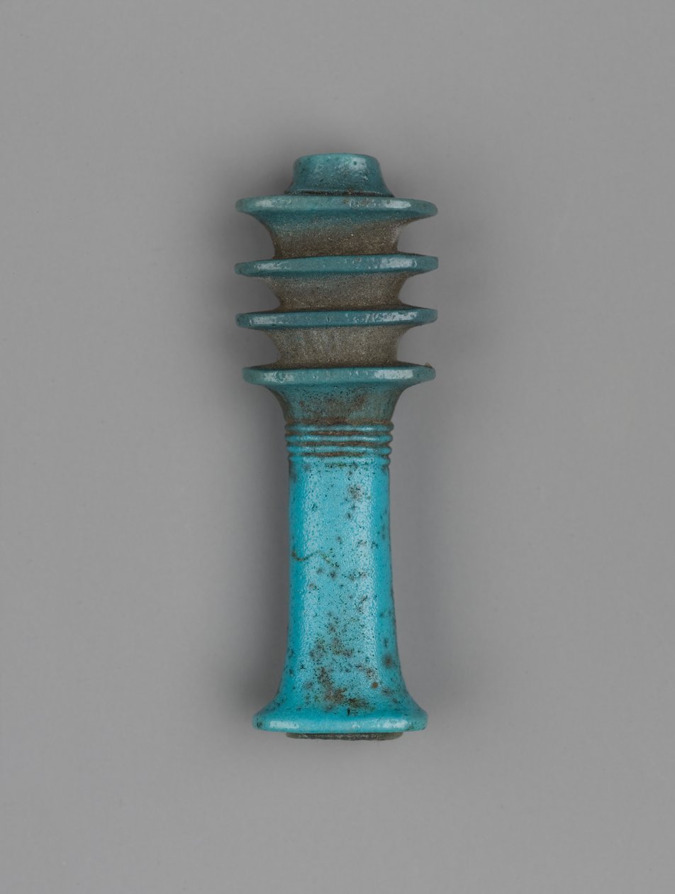 Djed-Amulett von Egyptian Ptolemaic Period