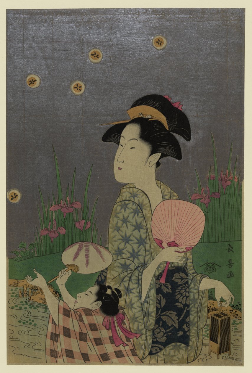 Hotarugari von Eishōsai Chōki