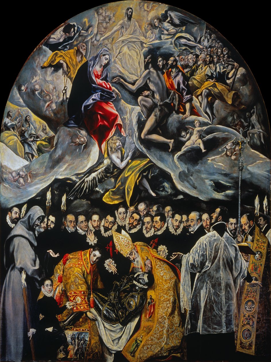 Das Begräbnis des Grafen von Orgaz von El Greco