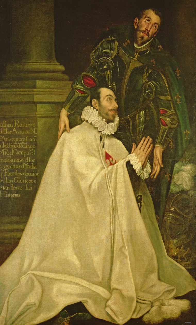 Julian Romero de las Azanas mit St. Julian von El Greco