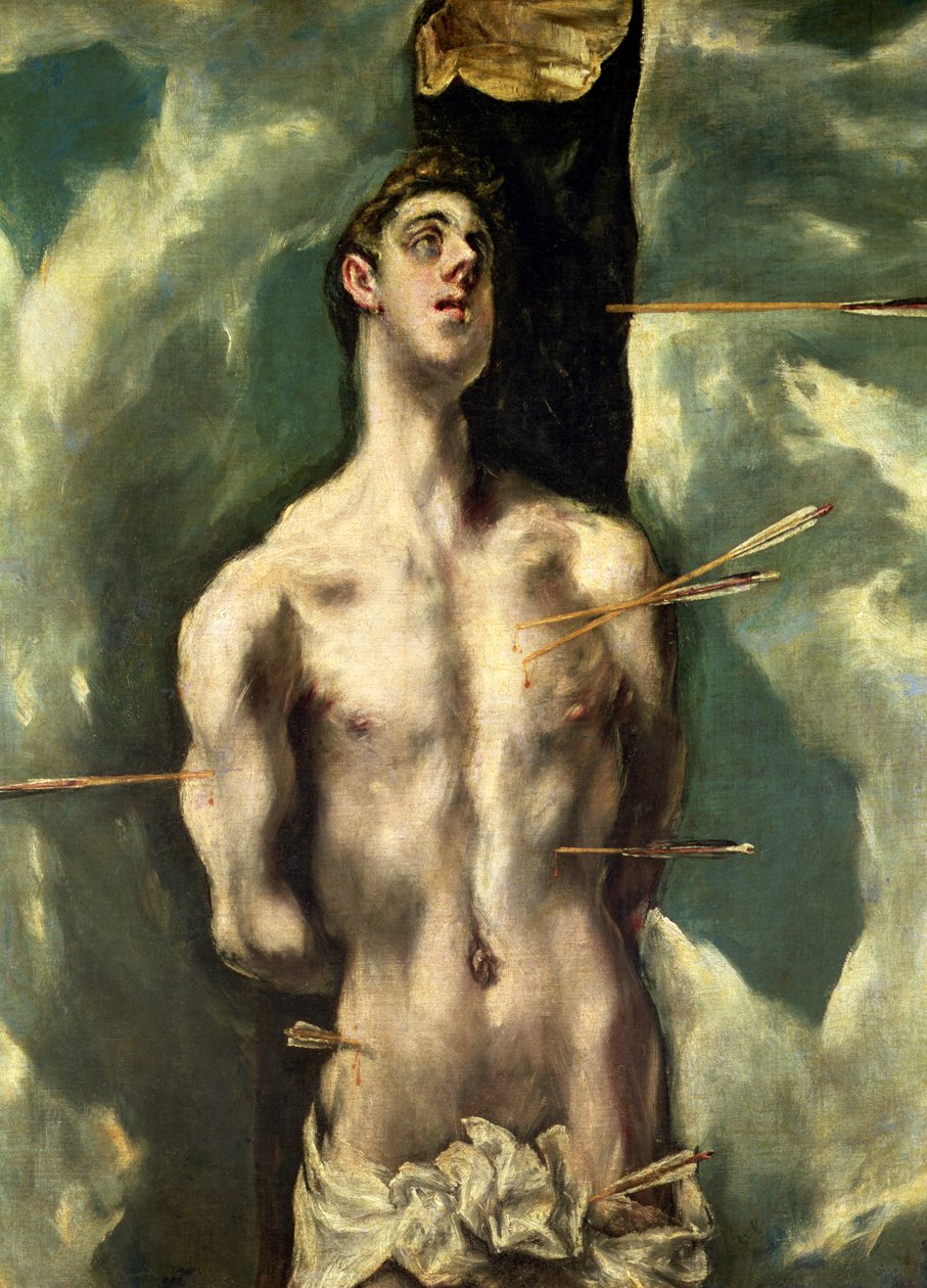 St. Sebastian, ca. 1600-25 von El Greco