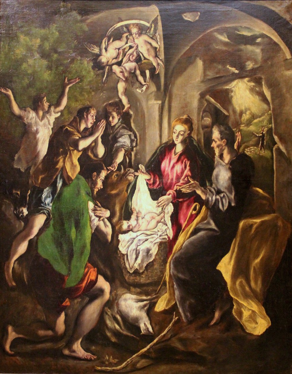 Die Anbetung der Hirten von El Greco