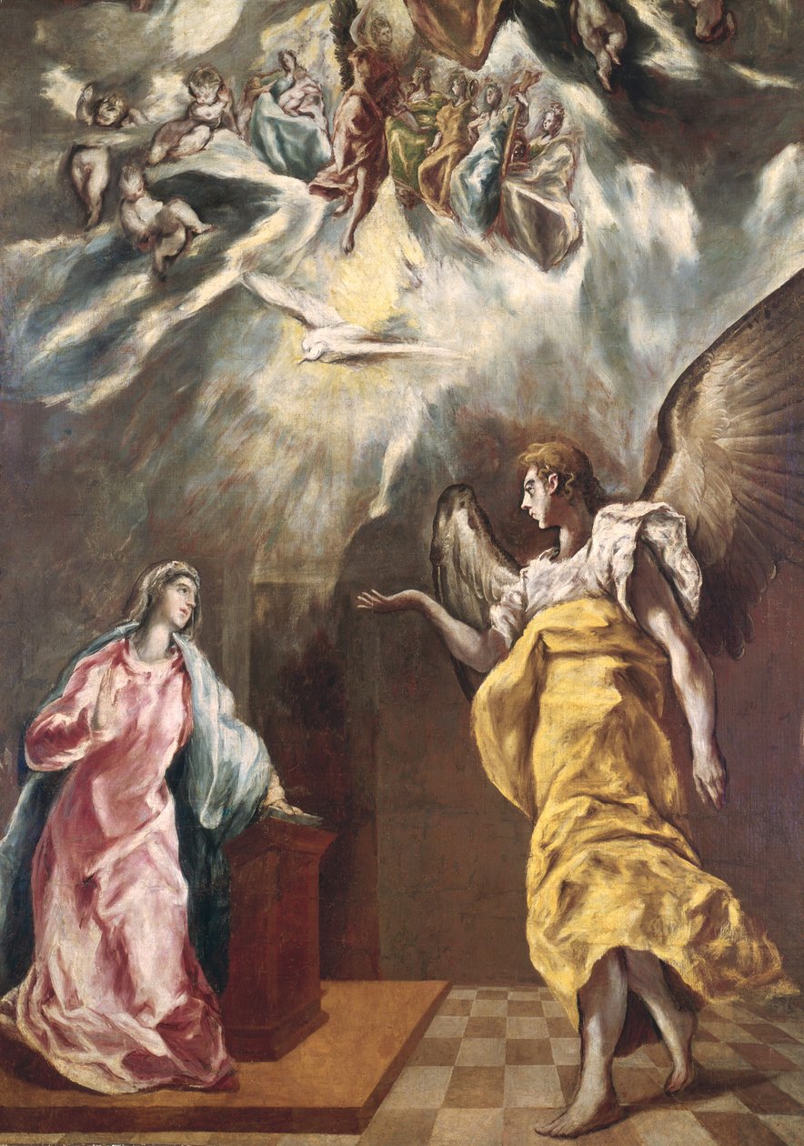 Die Verkündigung von El Greco