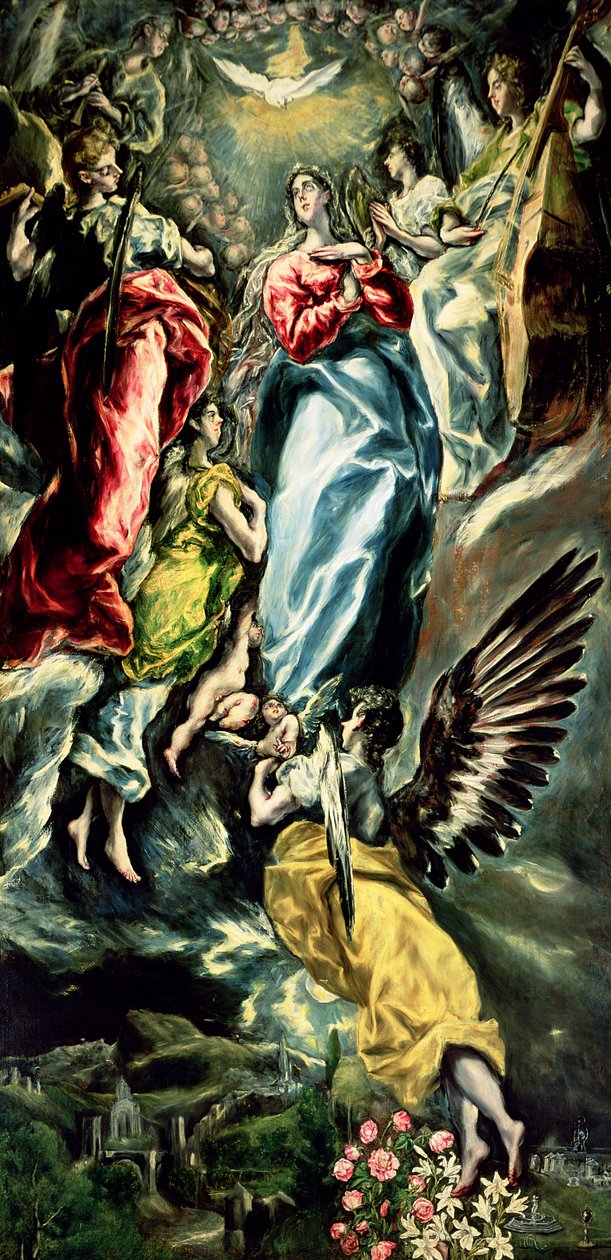 Die Unbefleckte Empfängnis, 1607-13 von El Greco