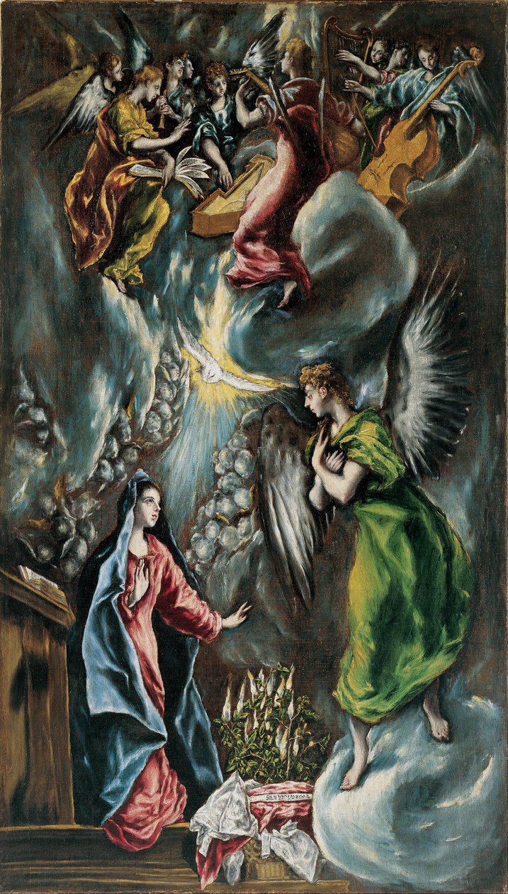 Verkündigung von El Greco