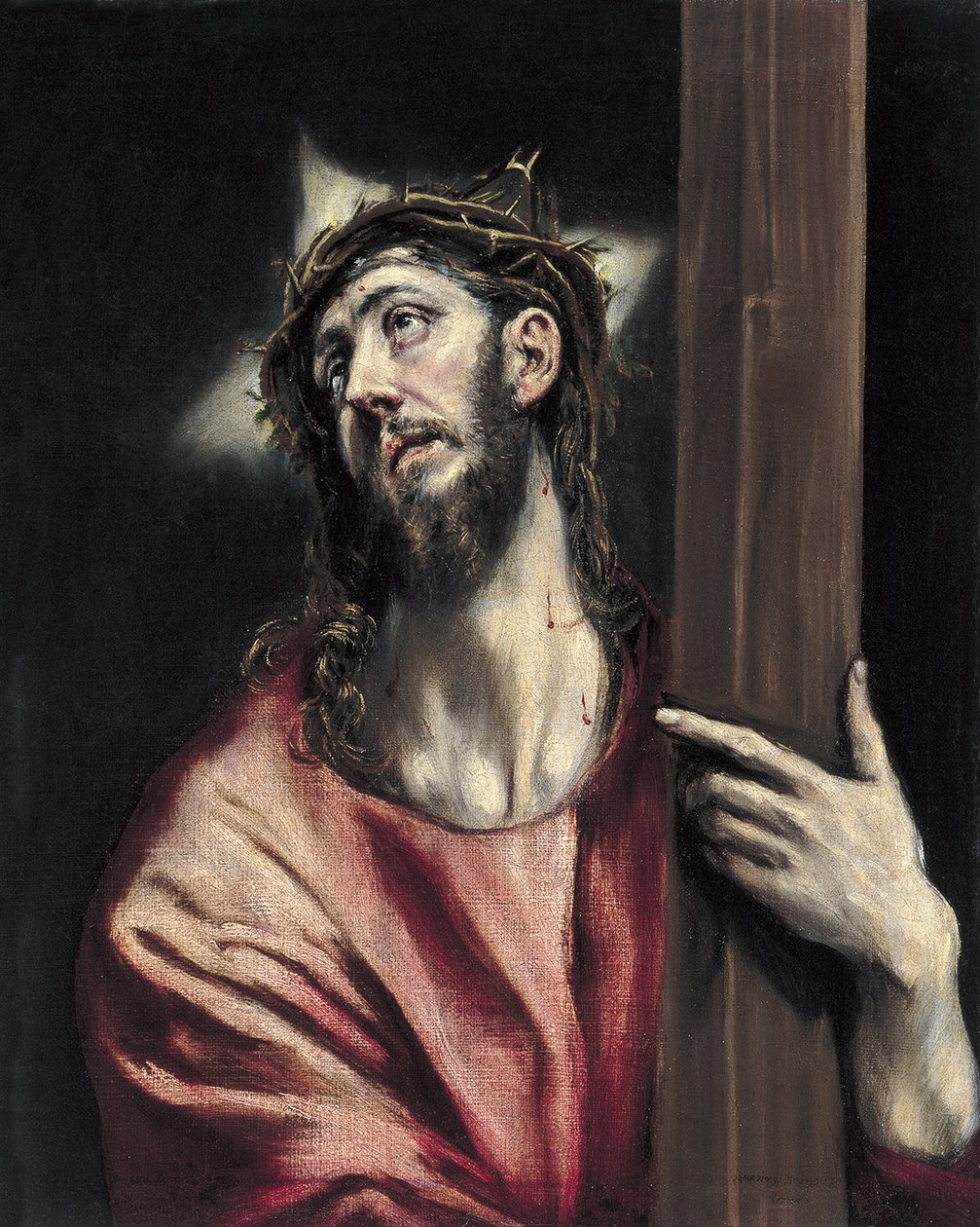 Christus mit dem Kreuz von El Greco