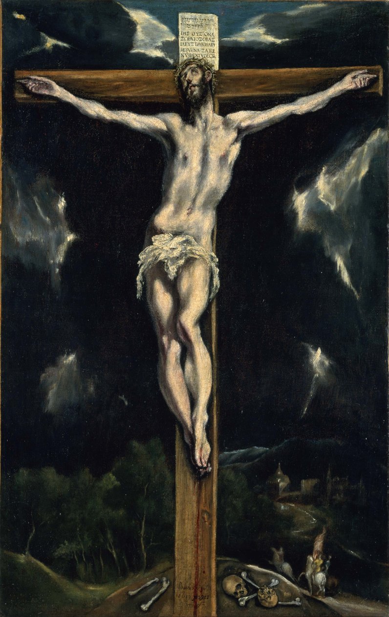 Christus am Kreuz von El Greco