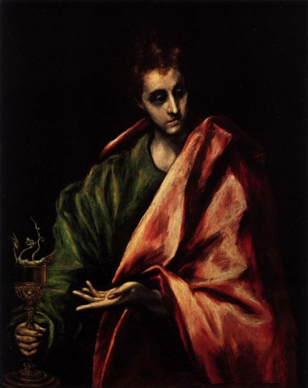 Johannes der Evangelist von El Greco