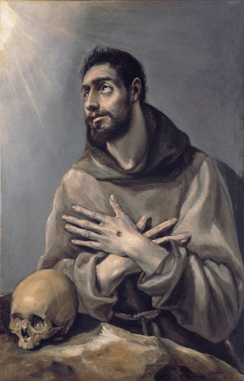 Der heilige Franziskus in Ekstase, um 1580 von El Greco