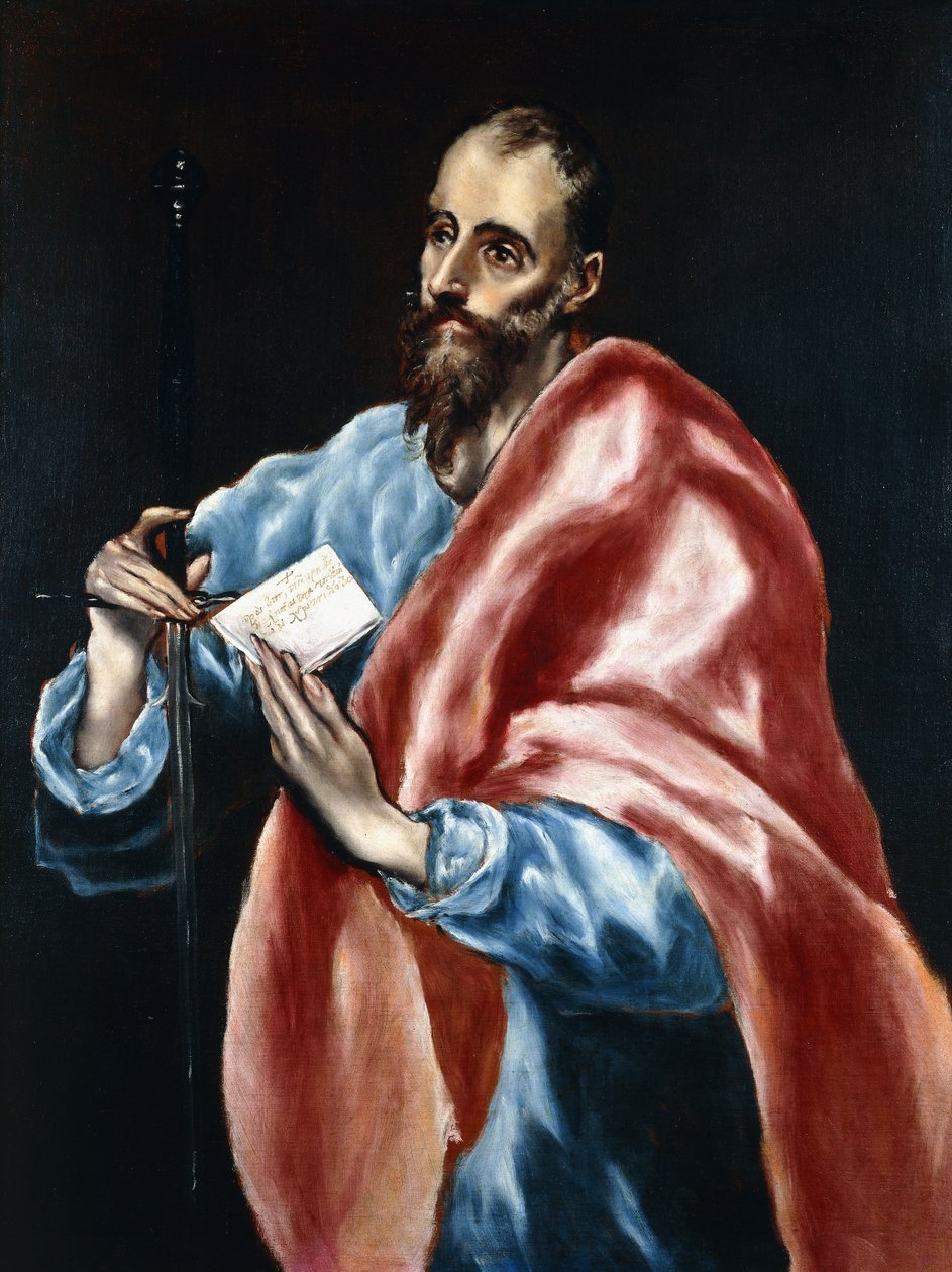 Heiliger Paulus von El Greco