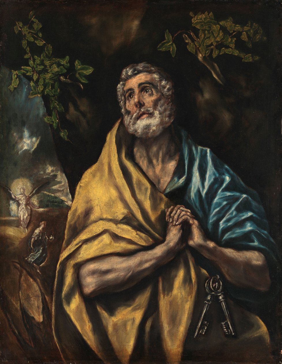 Der reuige Petrus von El Greco