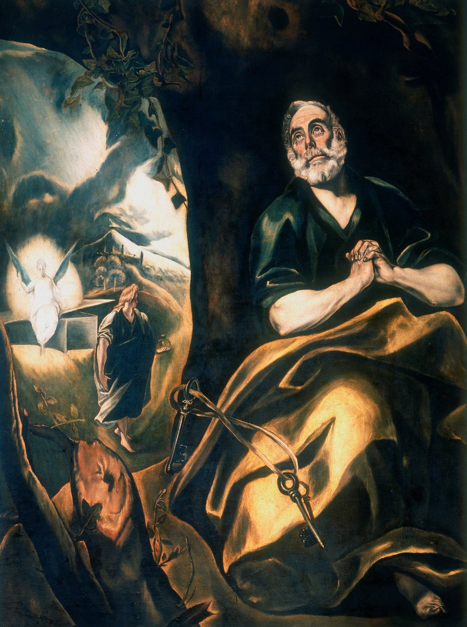 Die Tränen des heiligen Petrus, um 1561-1614 von El Greco