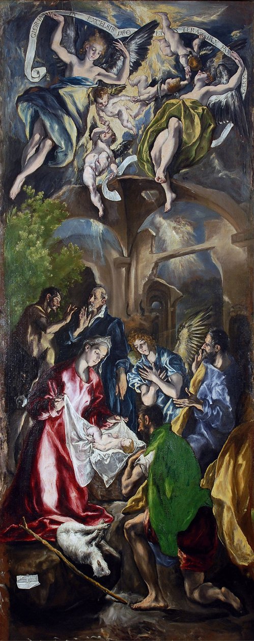 Die Anbetung der Hirten von El Greco