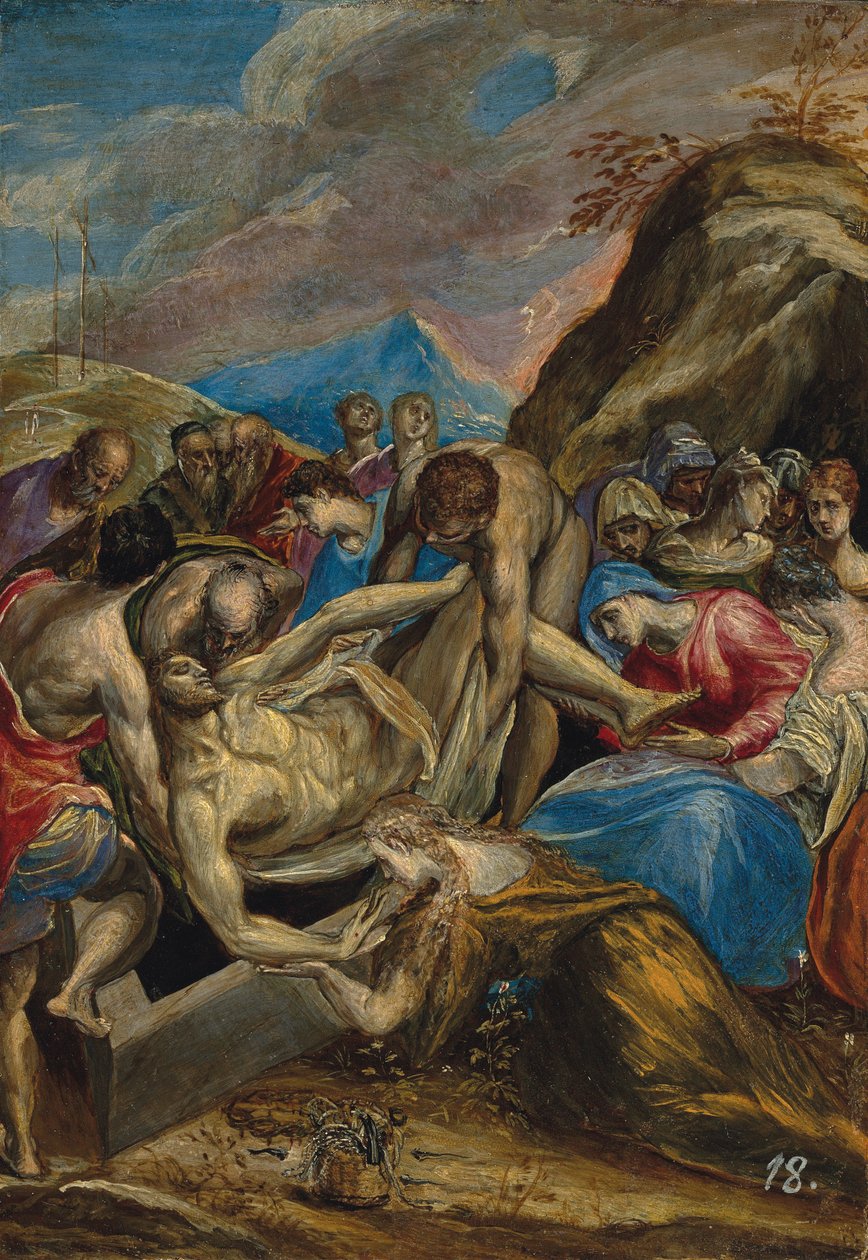 Die Grablegung Christi von El Greco