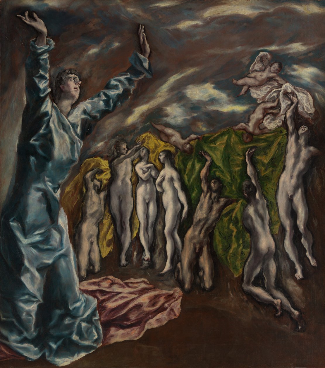 Die Vision des Heiligen Johannes, ca. 1608-14 von El Greco