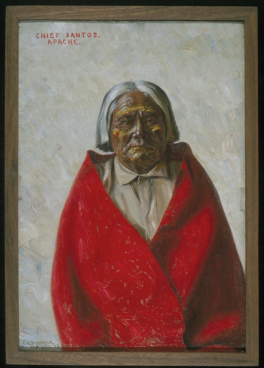 Häuptling Santos von Elbridge Ayer Burbank