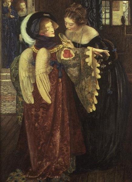 Die zärtliche Berührung von Eleanor Fortescue Brickdale