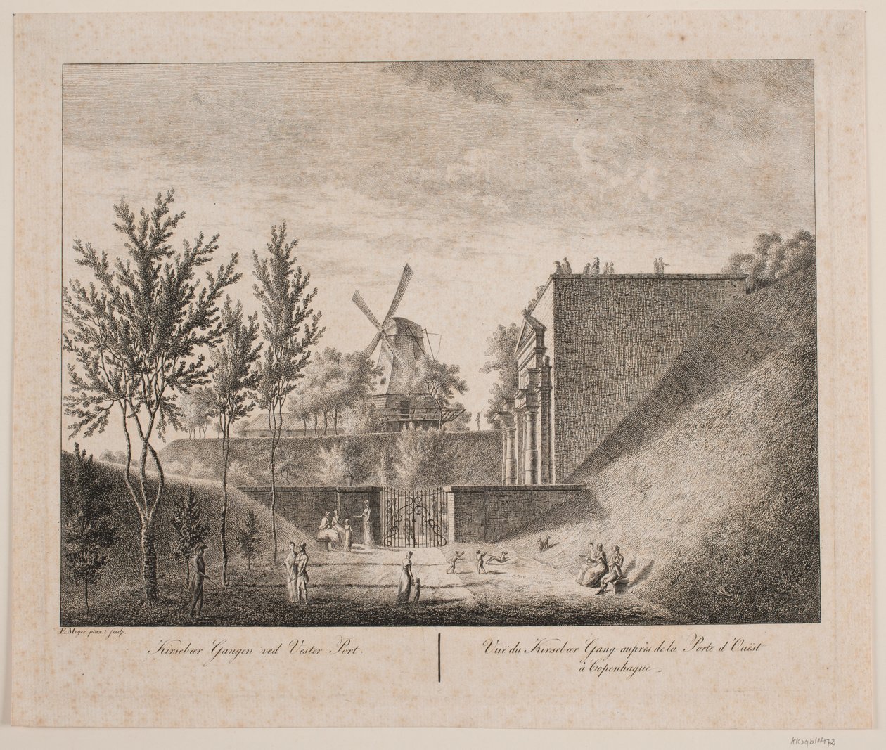 Kirsebær Gangen bei Vester Port von Elias Meyer