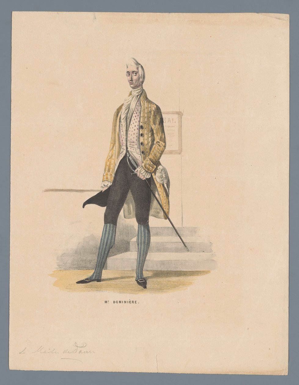 Mr. Deminière von Elias Spanier (attributed to)