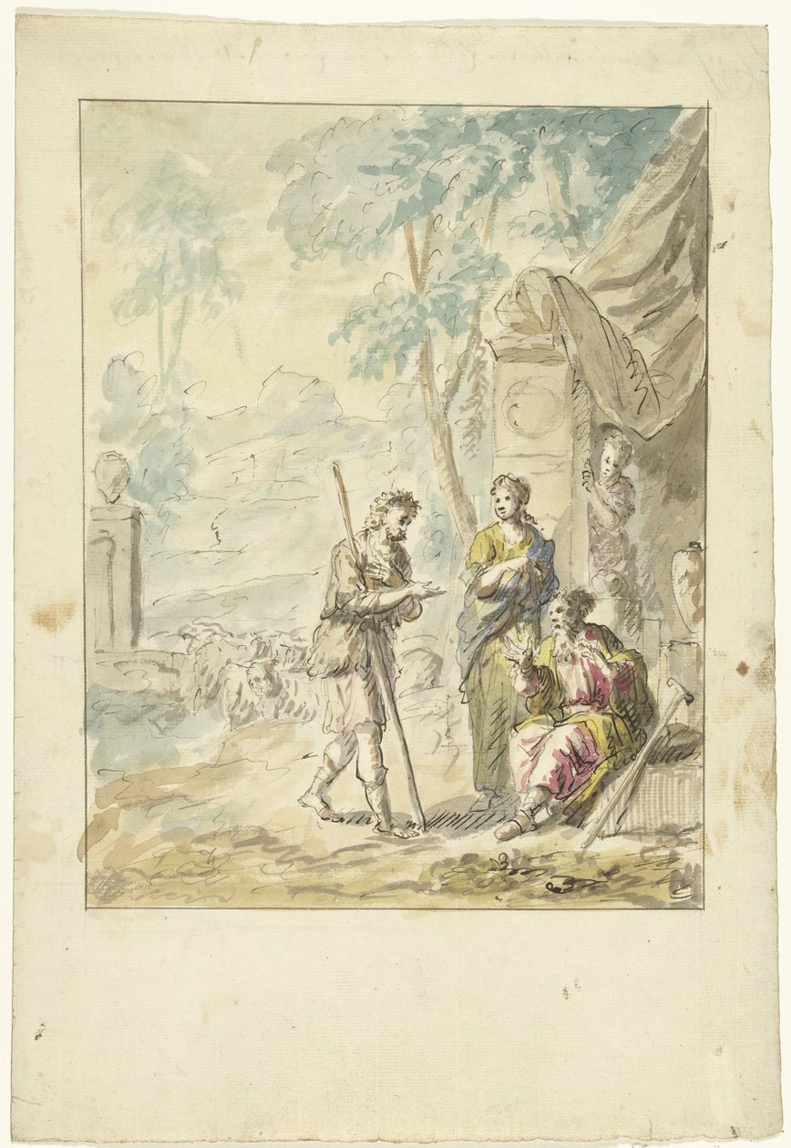 Jakob beklagt sich bei Laban von Elias van Nijmegen