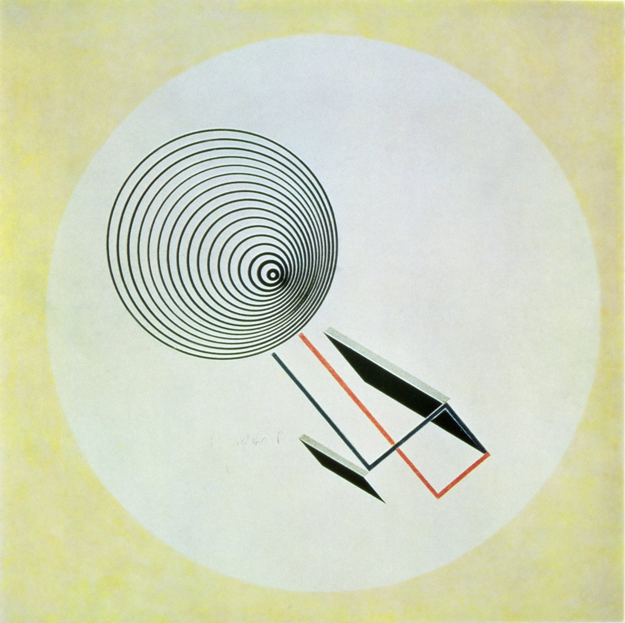 Proun 93 von Eliezer Markowich Lissitzky
