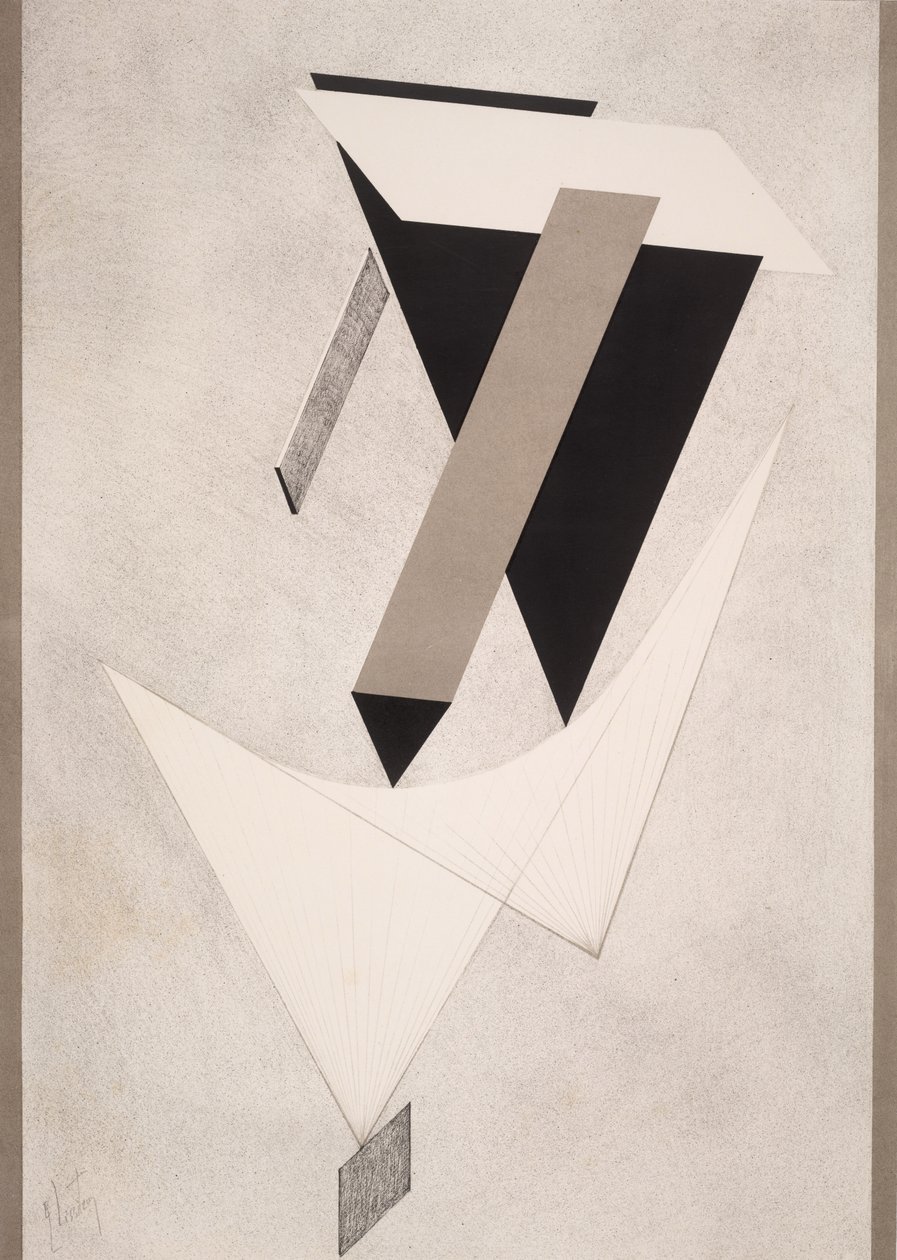 Ohne Titel von Eliezer Markowich Lissitzky