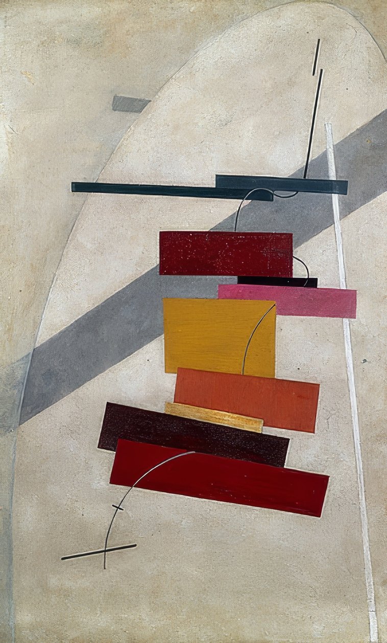 Komposition von Eliezer Markowich Lissitzky