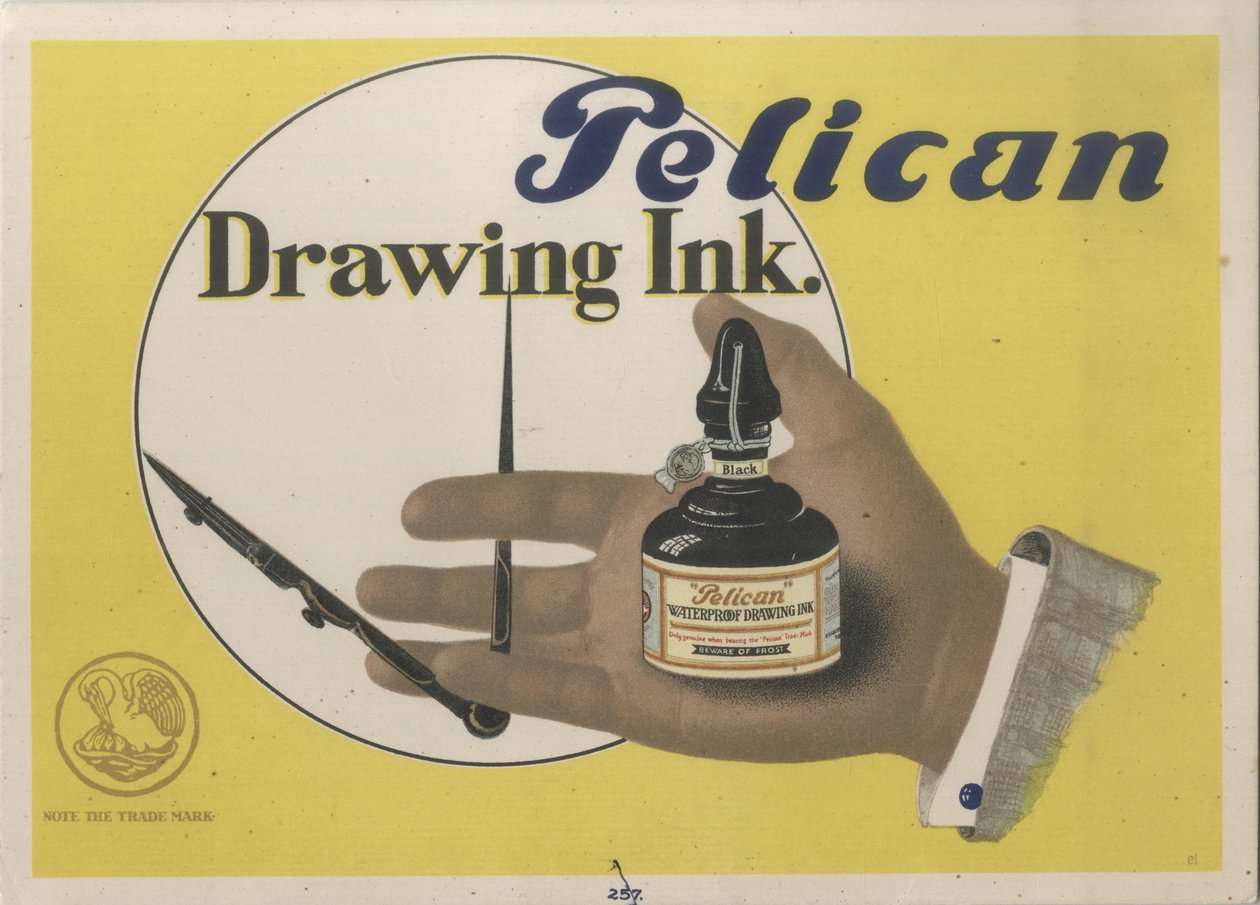 Pelikan-Tinte von Eliezer Markowich Lissitzky