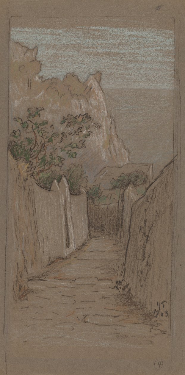 Capri von Elihu Vedder