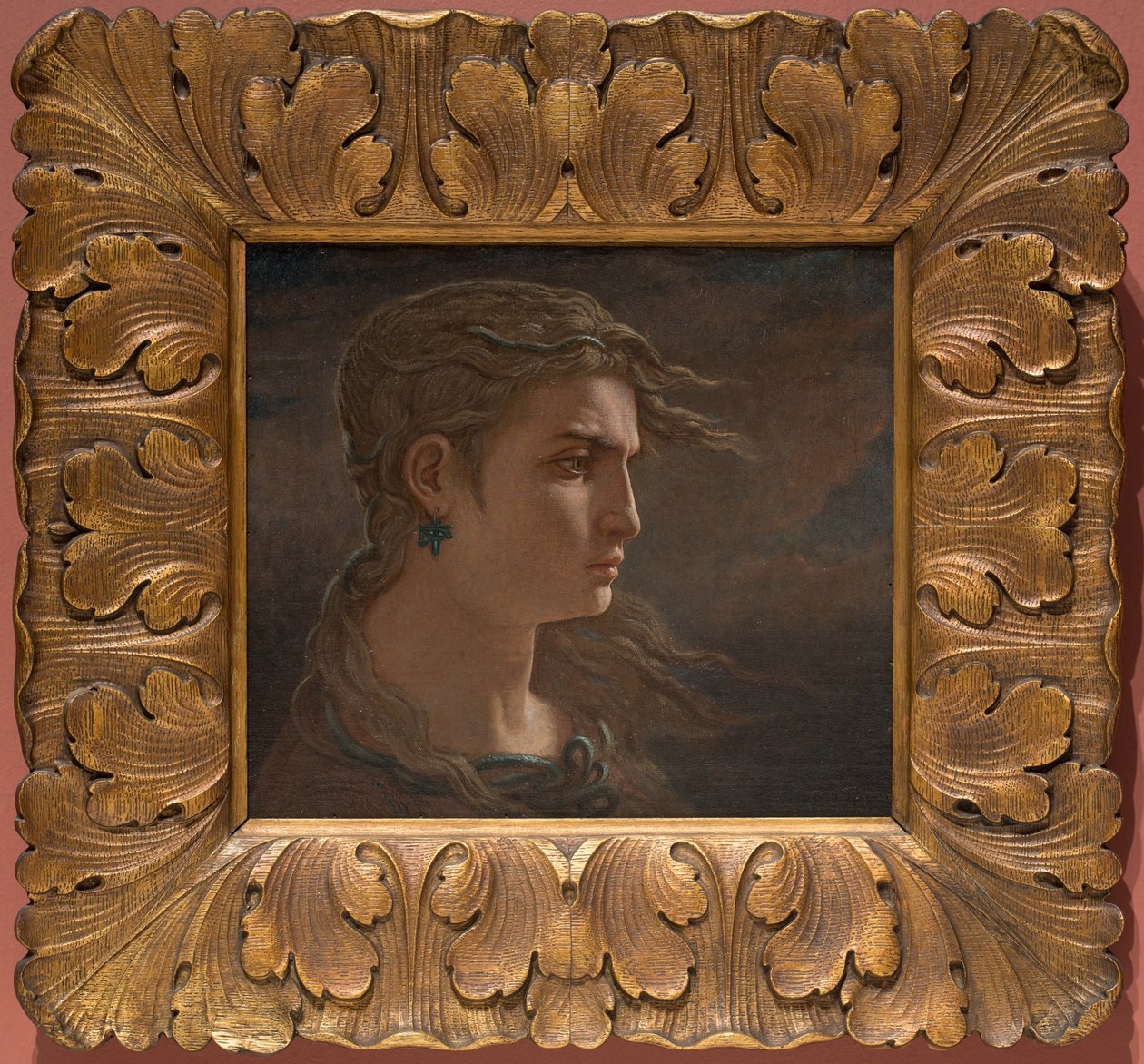 Kopf der Medusa von Elihu Vedder