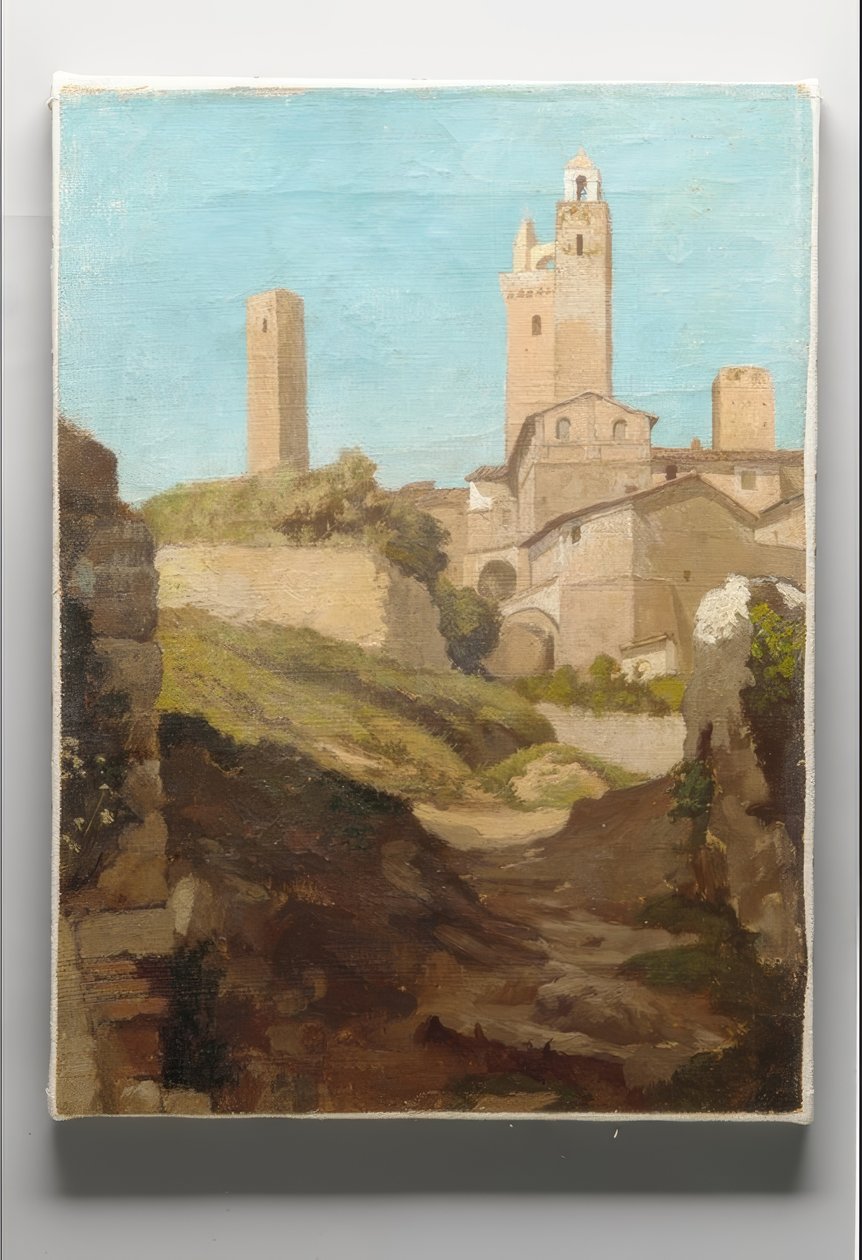 San Gimignano von Elihu Vedder