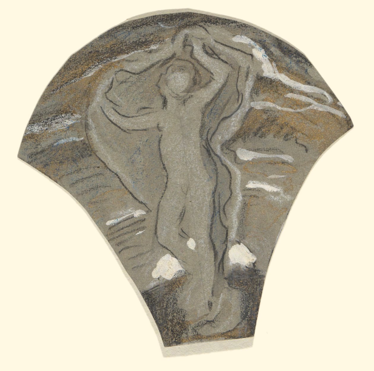 Studie für Luna von Elihu Vedder