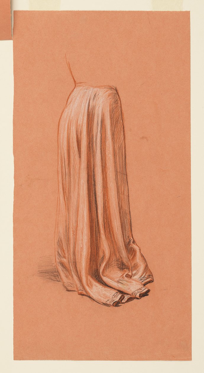 Studie für "Hochzeitsprozession" von Elihu Vedder