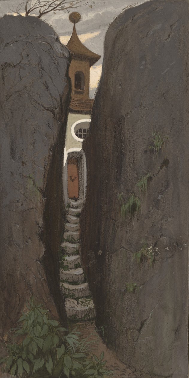 Vitré, ca. 1877 von Elihu Vedder