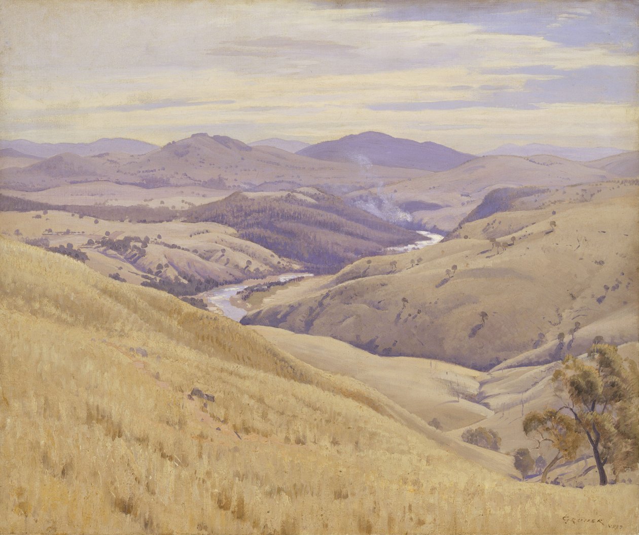 Weetangera, Canberra von Elioth Gruner