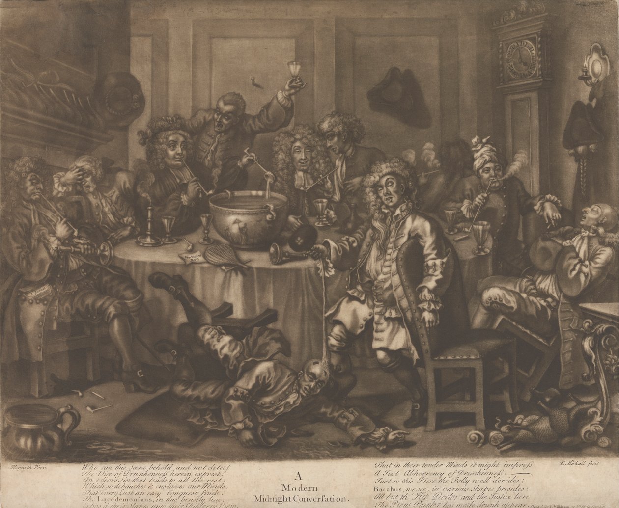 Eine moderne Mitternachtskonversation von Elisha Kirkall