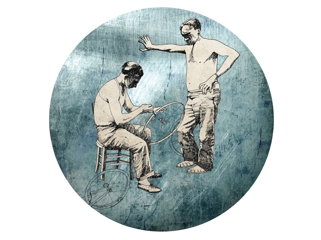 Old Timeys, 2014 (Siebdruck) von Eliza Southwood