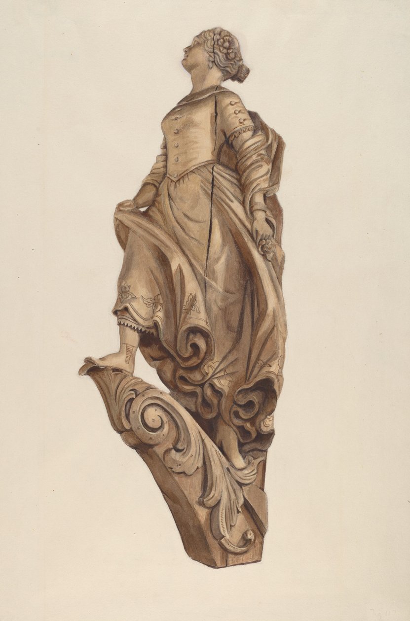 Galionsfigur: Frau von Elizabeth Moutal