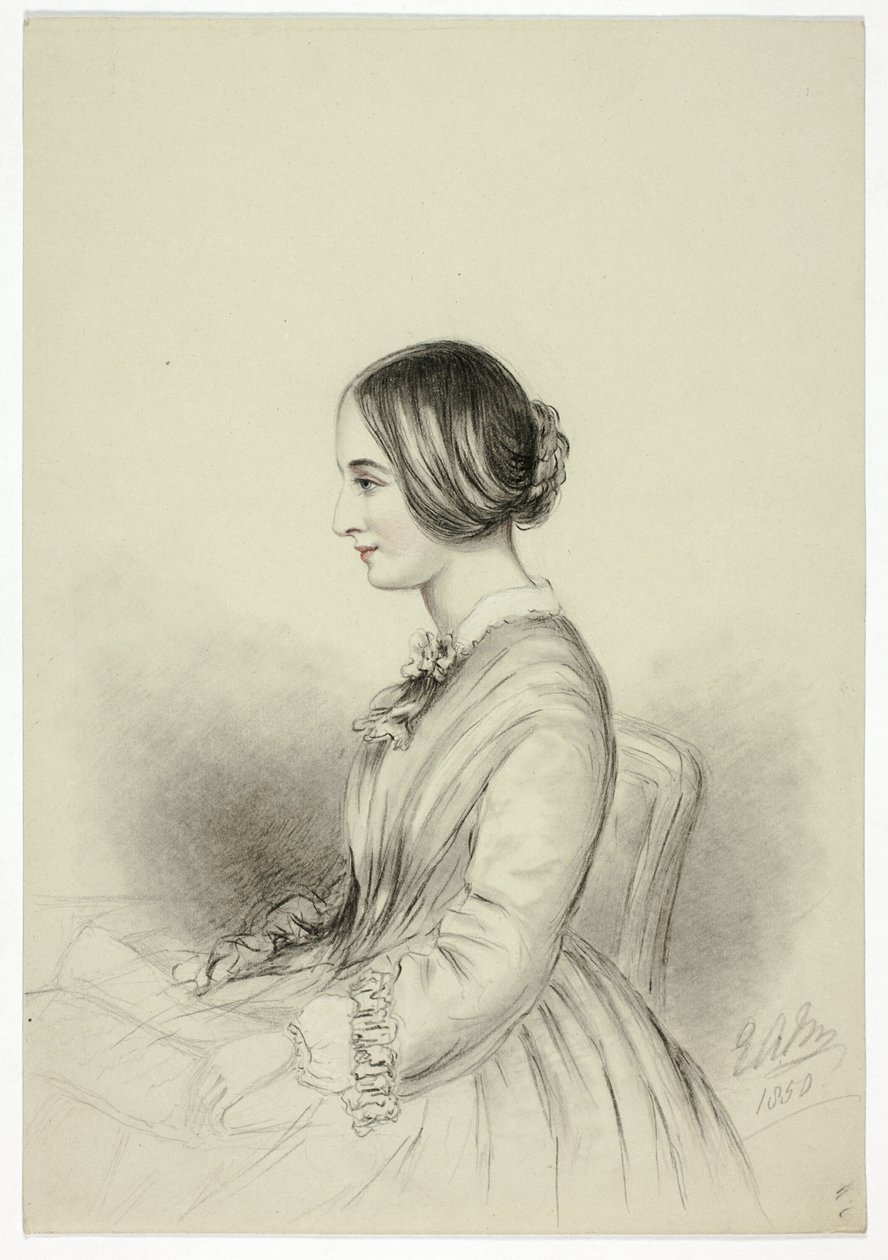 Porträt von Selina (Quin) Markham von Elizabeth Murray