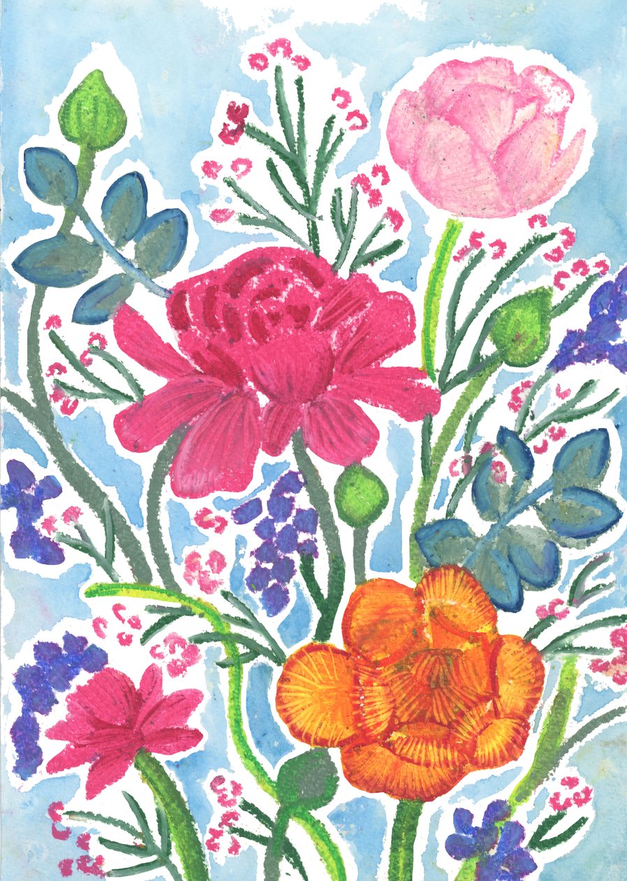 Ranunkeln, 2018 von Elizabeth Rider