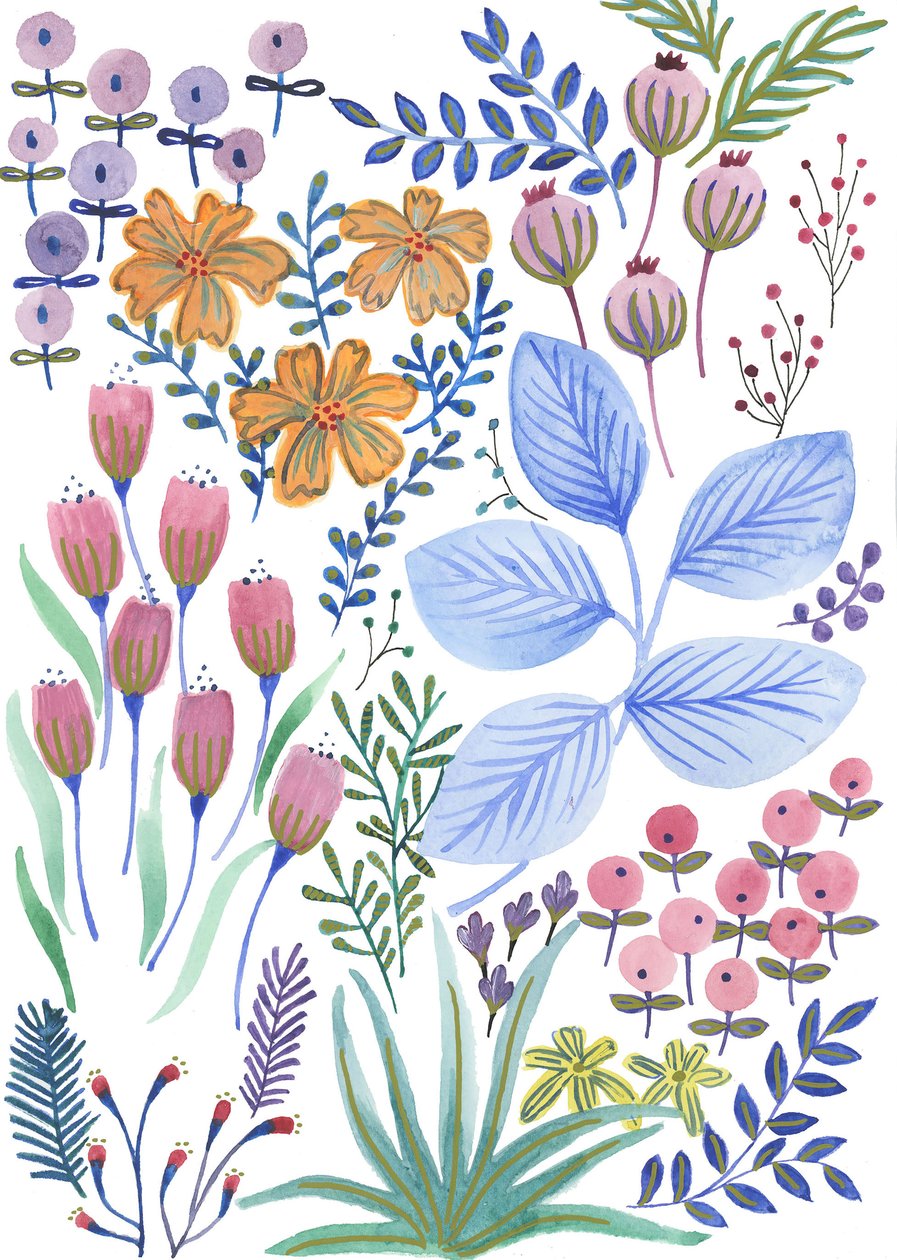 Frühlingsblüten, 2017 von Elizabeth Rider