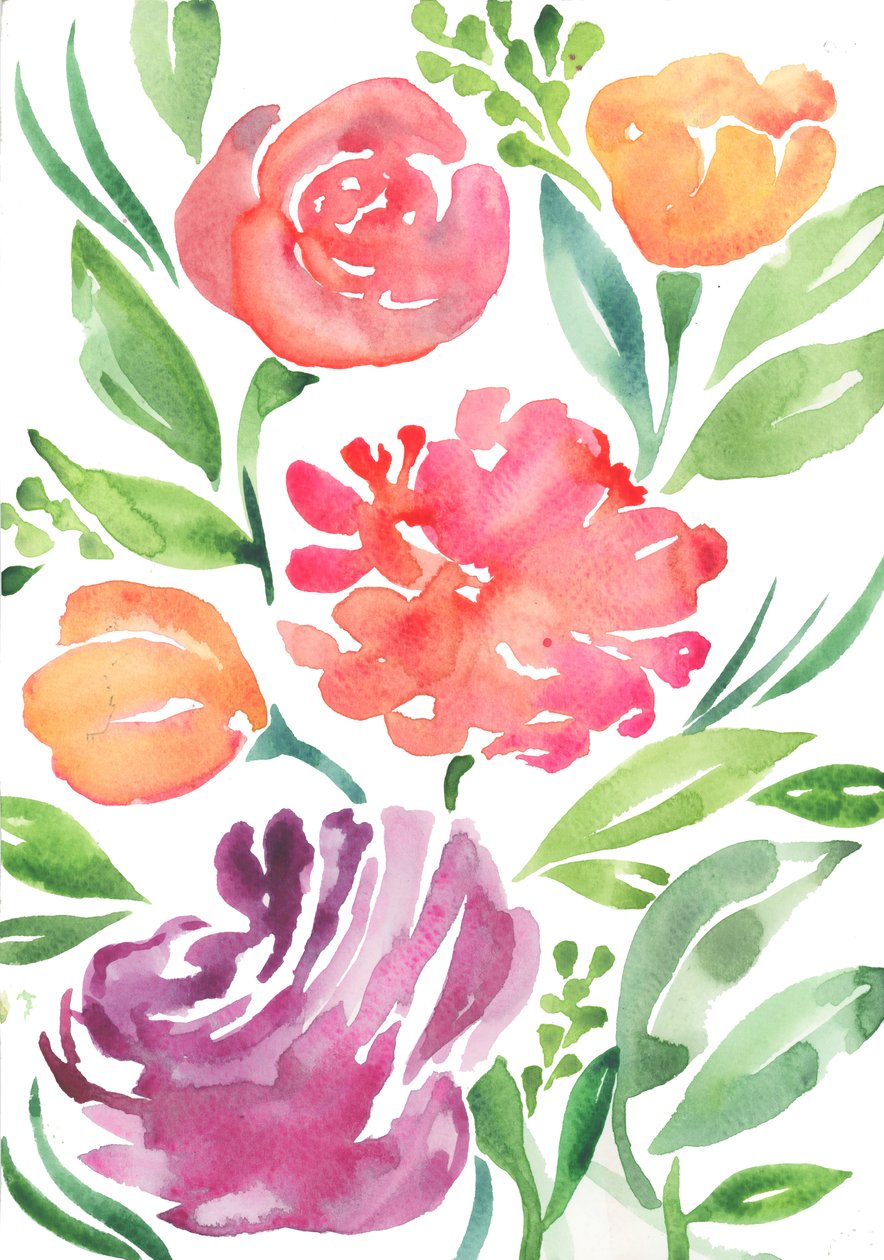 Wildblumen, 2018 von Elizabeth Rider