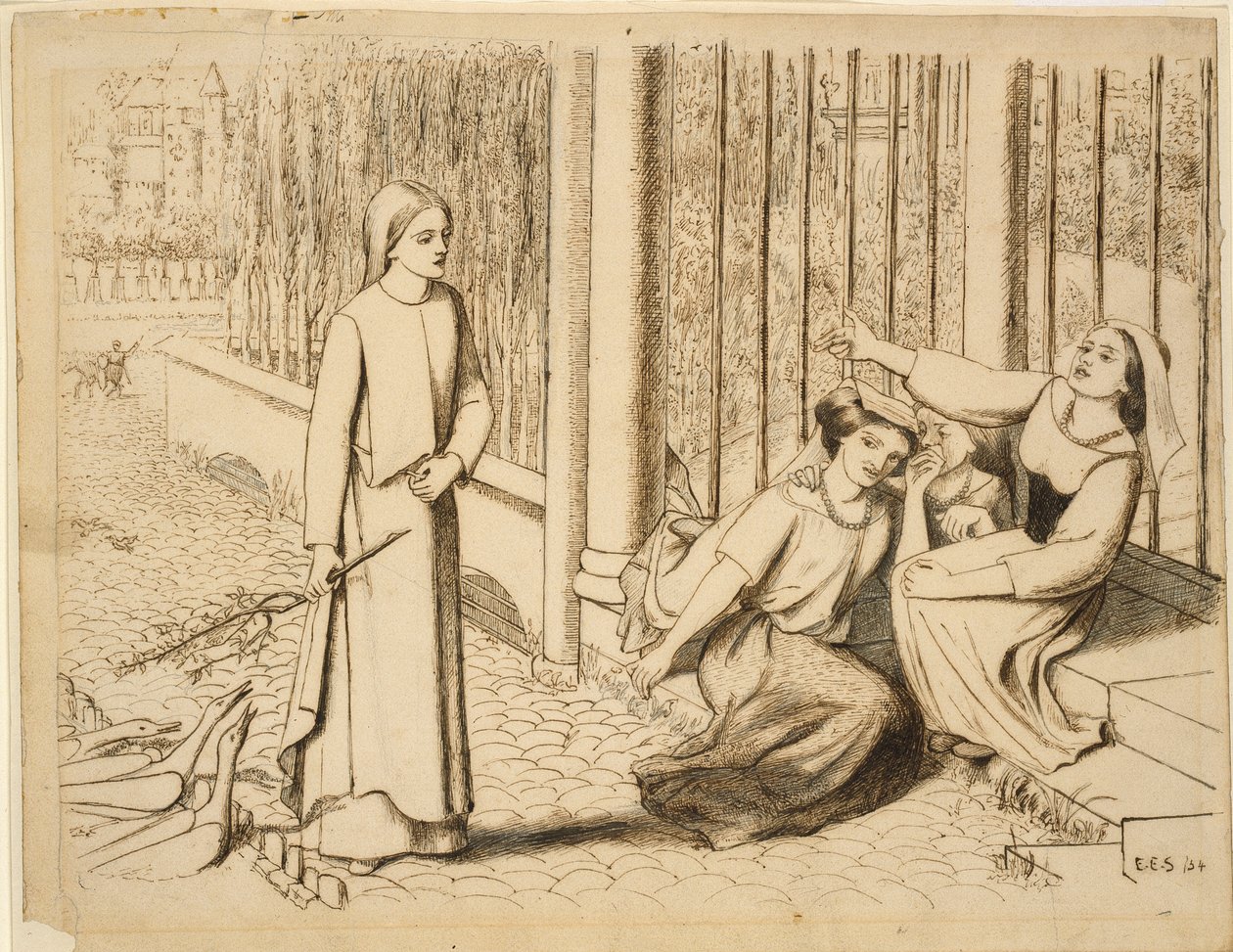 Pippa Passes, 1854 von Elizabeth Siddal