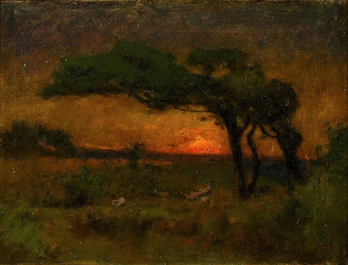 Abendlandschaft von Elliot Daingerfield