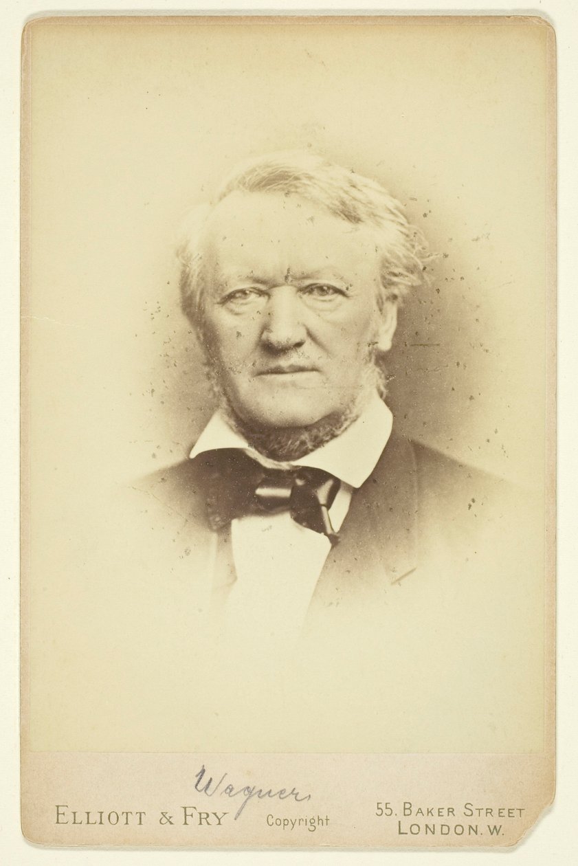 Porträt von Wagner von Elliott and Fry